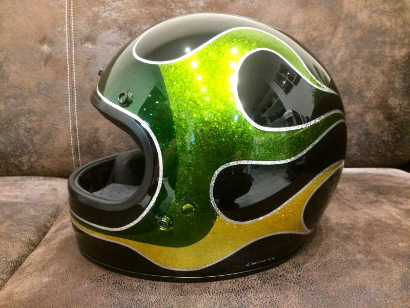 Custom paint Helmet
