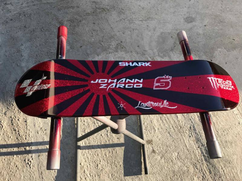 Skate board Metal Flake Johann Zarco