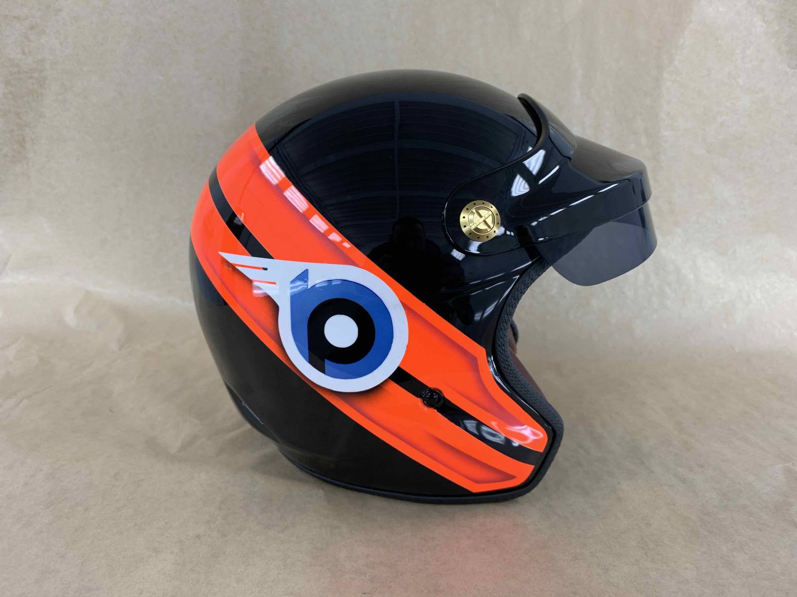 Casque personnalisé Felix Motocyclette Antirouille La Ciotat Triumph Marseille
