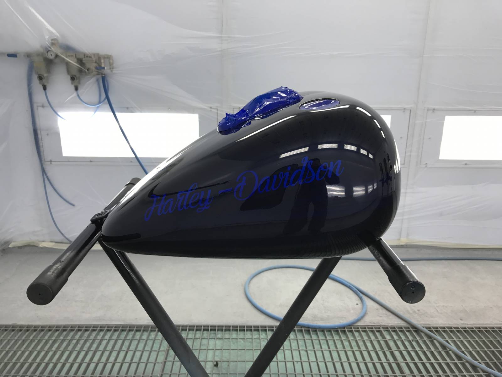 Peinture Candy Réservoir Harley