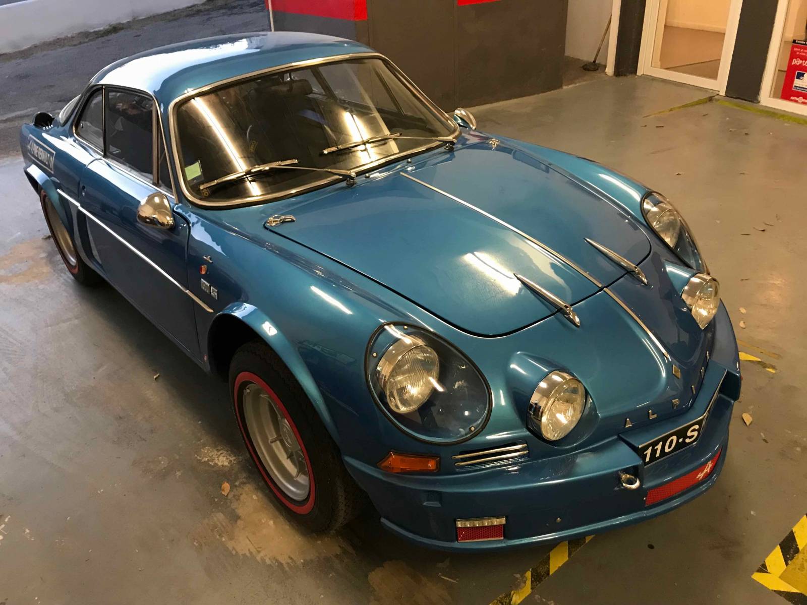 Peinture Berlinette Alpine La Ciotat