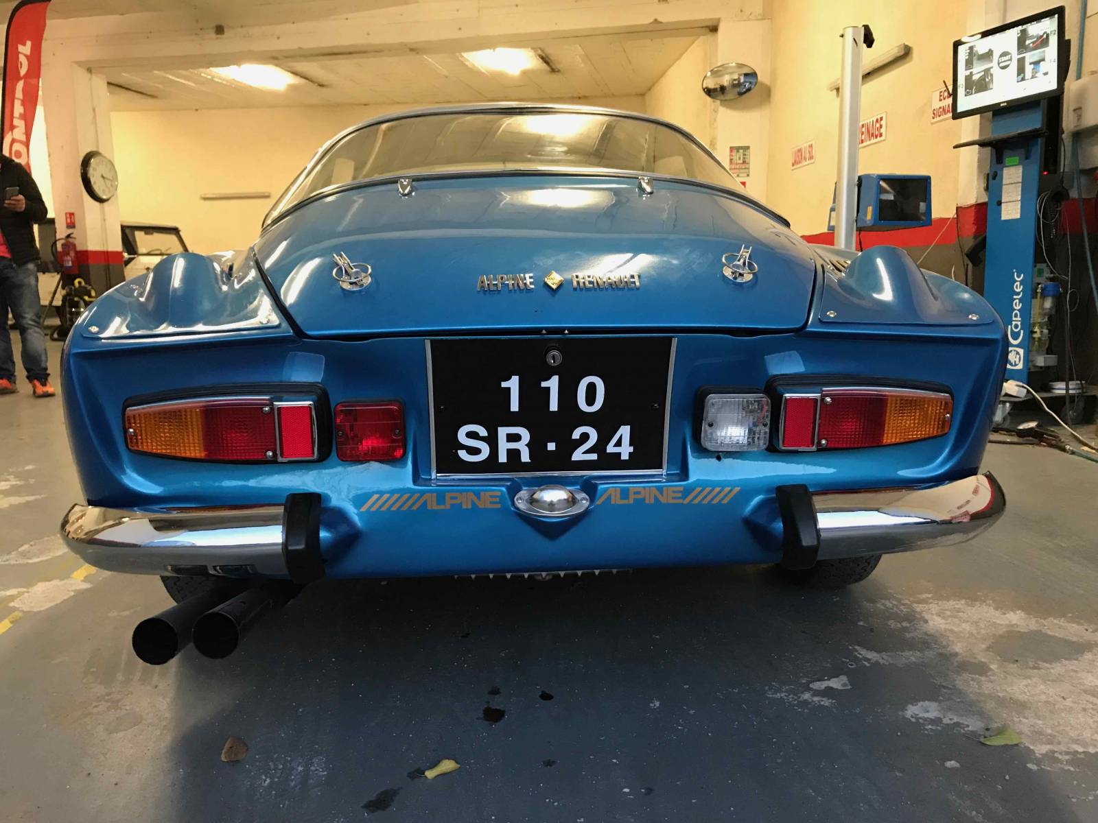 Peinture Berlinette Alpine A110 Bouches du Rhone