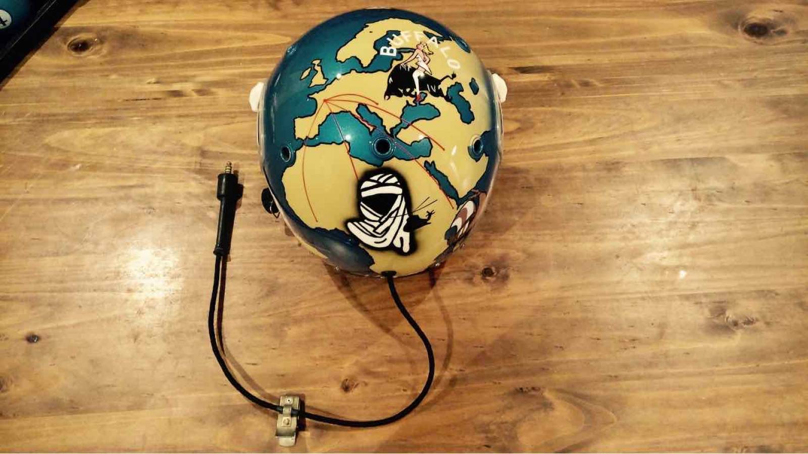 Peinture casque armée