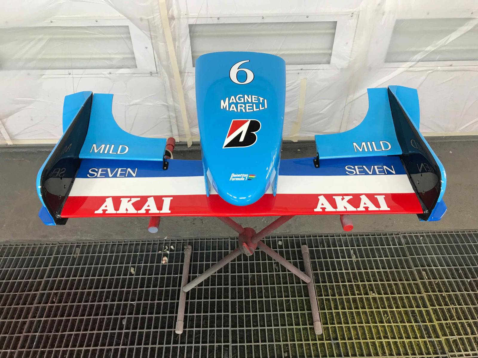 Peinture perso aileron F1