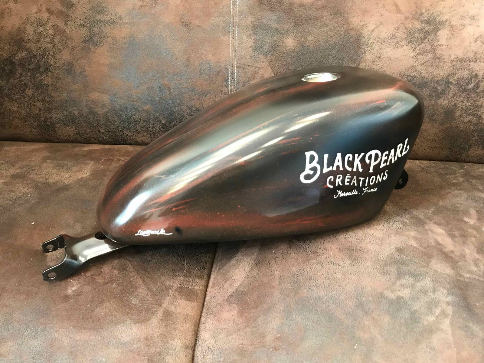 Peinture réservoir Harley Marseille