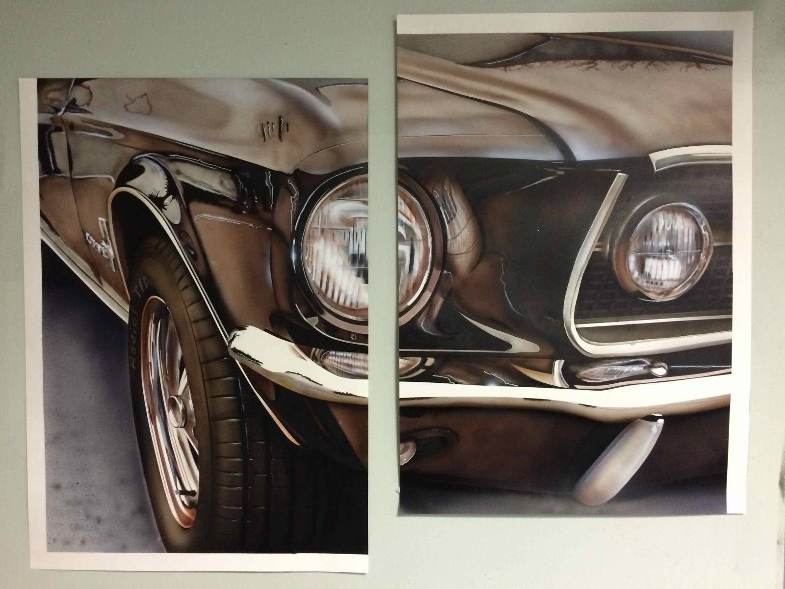 Peinture personnalisée aérographe