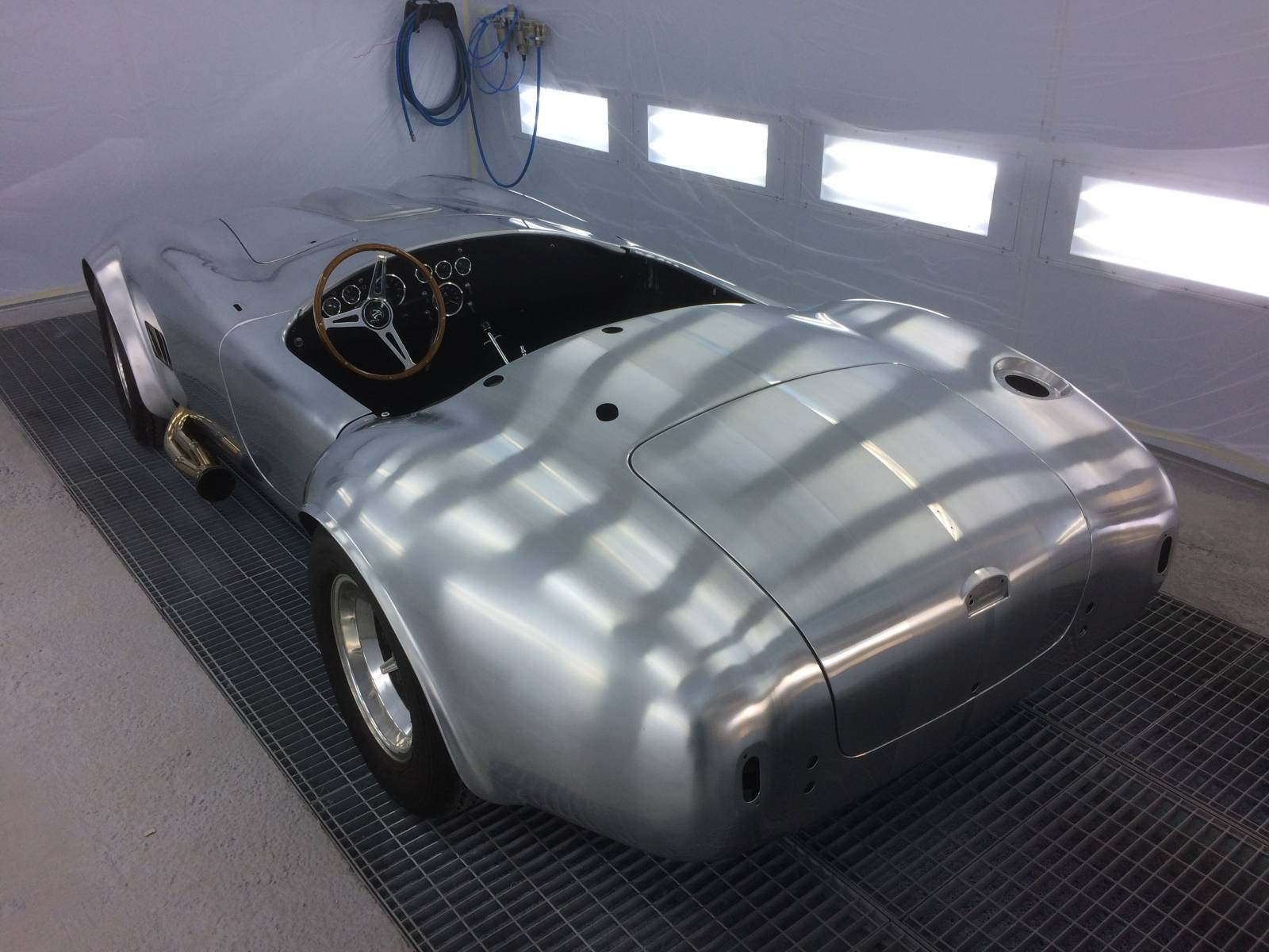 AC cobra alluminium brossé