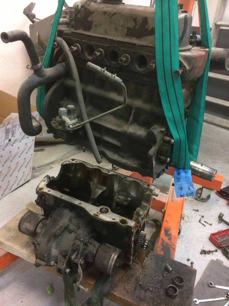 Démontage moteur Mini Austin