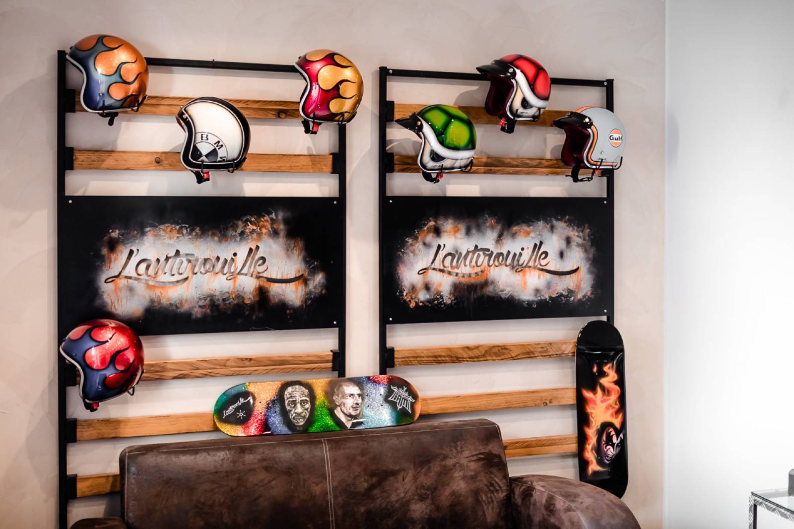 Peinture casque Marseille