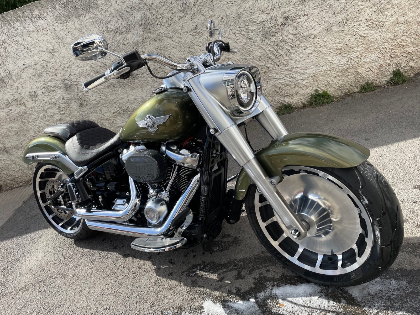 Peinture réservoir Harley Davidson à la Ciotat