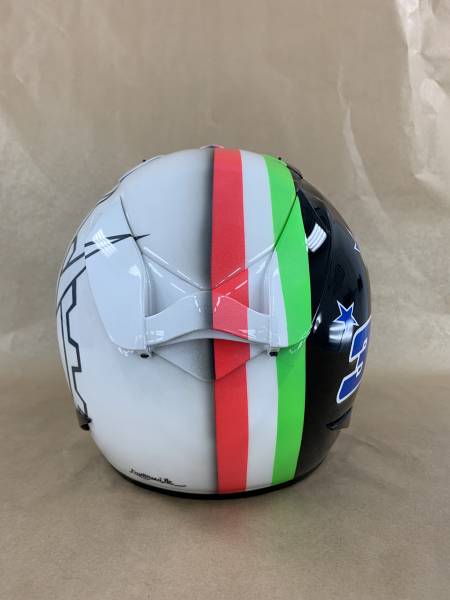 Peinture casque MV Agusta Vettel La Ciotat Antirouille