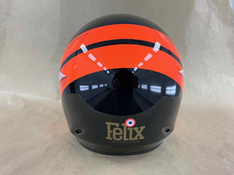Casque personnalisé Felix Motocyclette Antirouille La Ciotat Triumph Marseille
