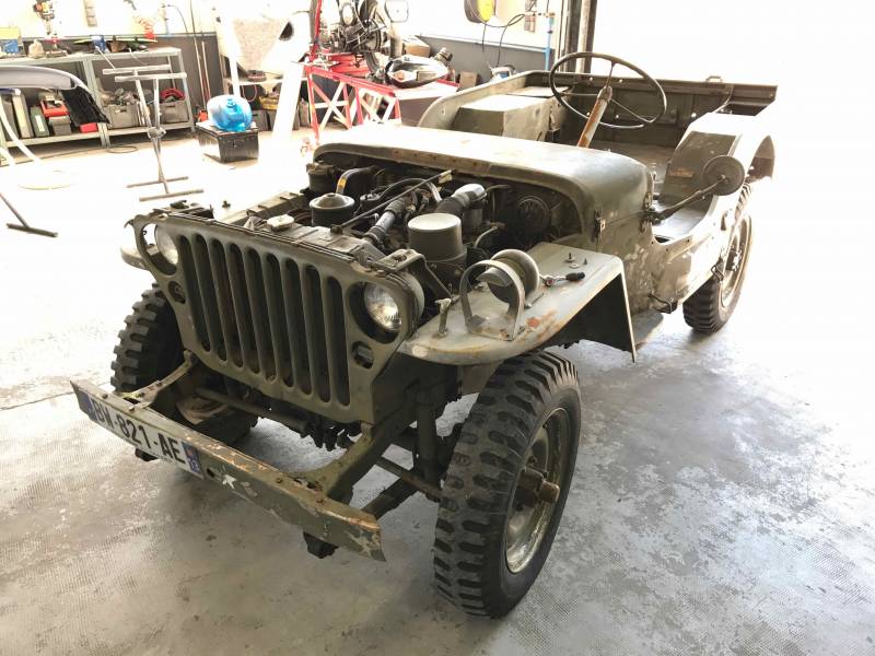 Jeep Willys l'Antirouille