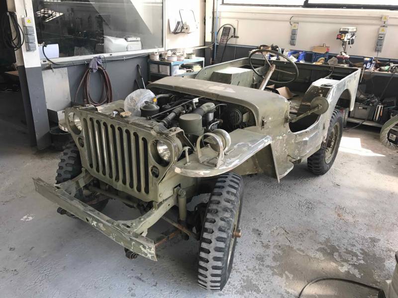 Jeep Willys restauration