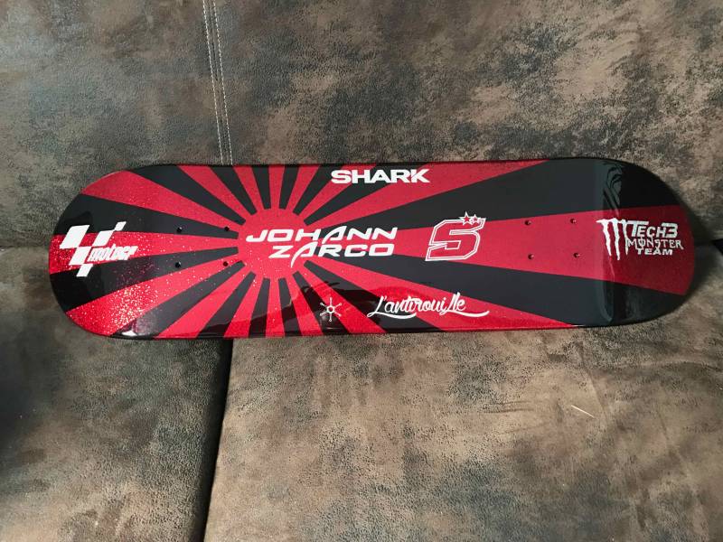 Skate Board l'Antirouille pour Johann Zarco