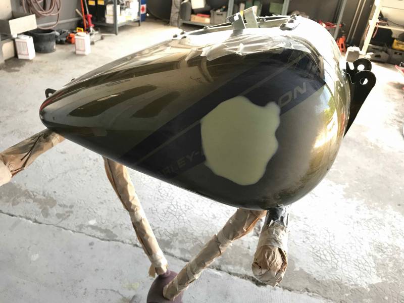 Réparation réservoir Harley