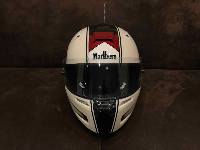 Peinture casque Sparco