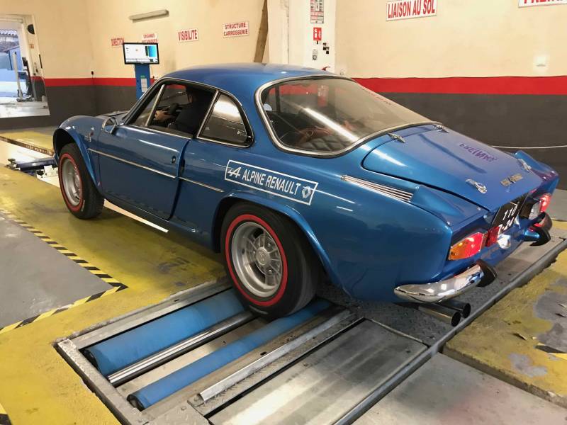 Peinture Berlinette Alpine