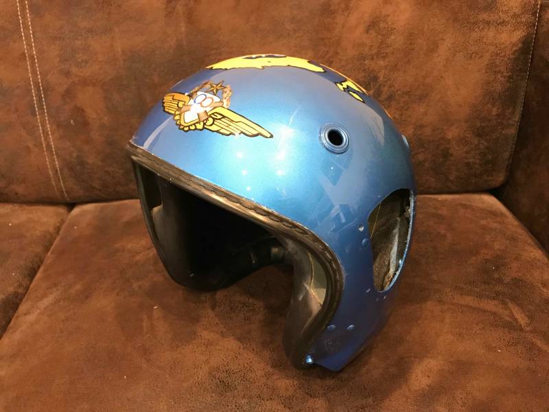 Peinture personnalisé casque hélicoptère