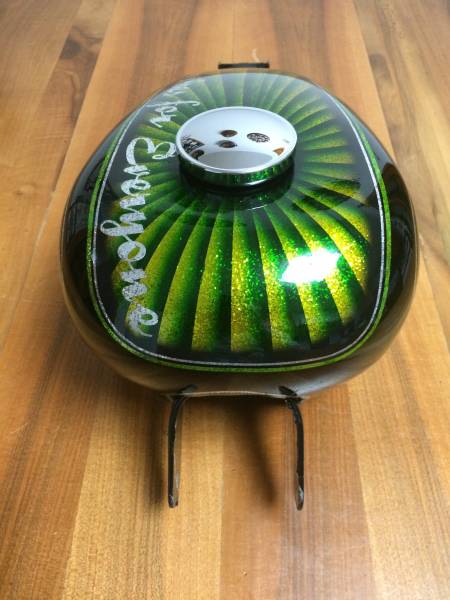 Peinture custom Harley Davidson