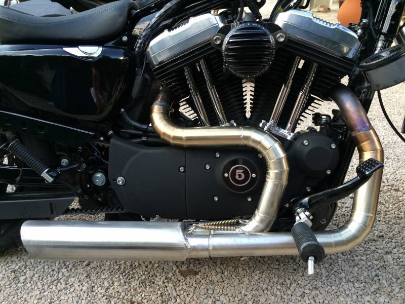 echappement sur mesure Harley