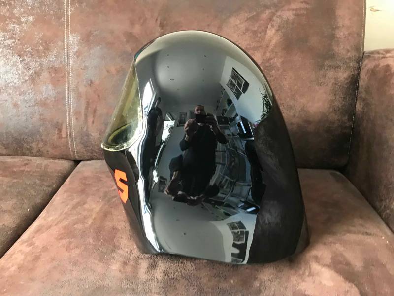 Peinture casque Snowscoot