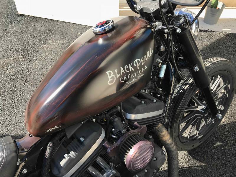 Custom Paint Harley Marseille
