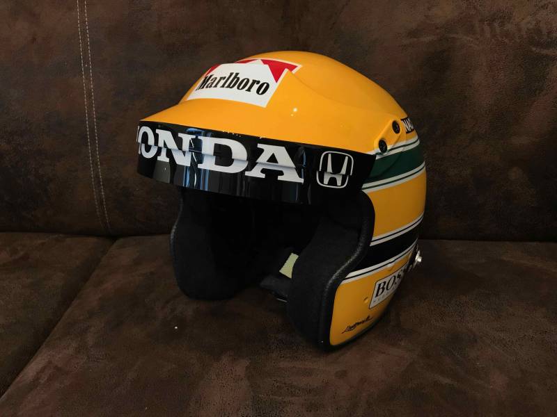 Helmet Ayrton Senna replica