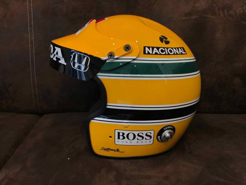 casque Ayrton Senna