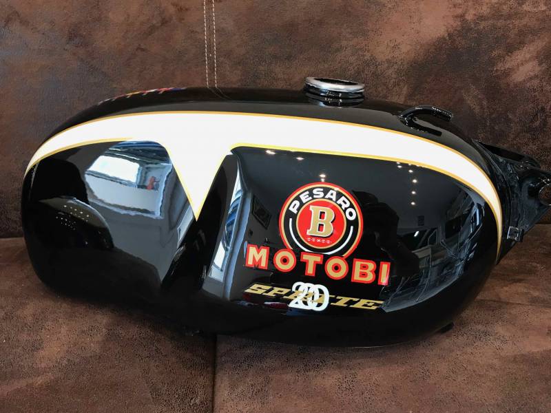 Gas tank custom Moto-Bi Marseille