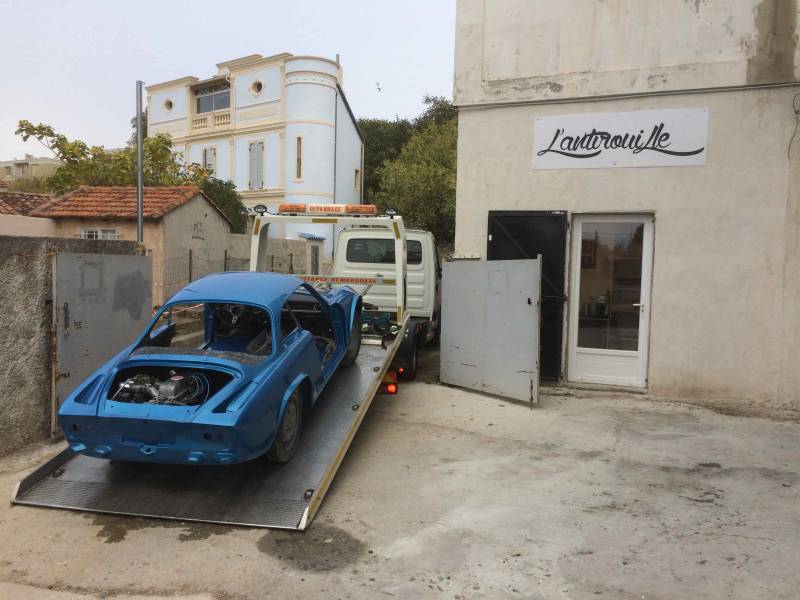 Restauration voiture La CIotat