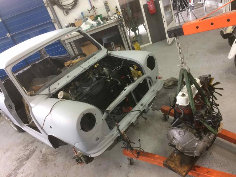 remontage moteur Mini Austin