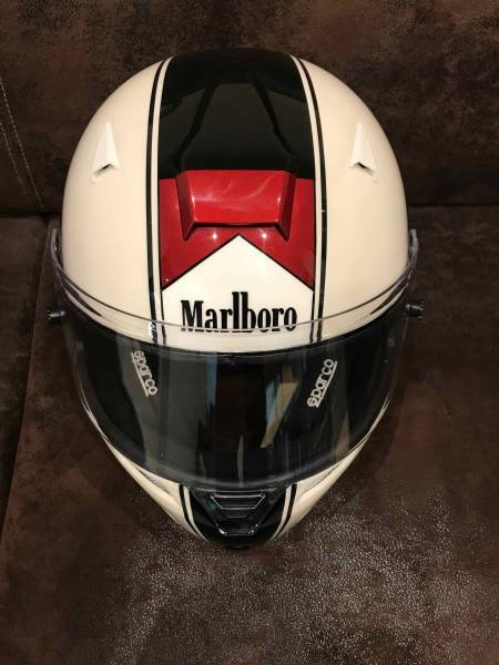 Peinture personnalisée casque pilote Marseille